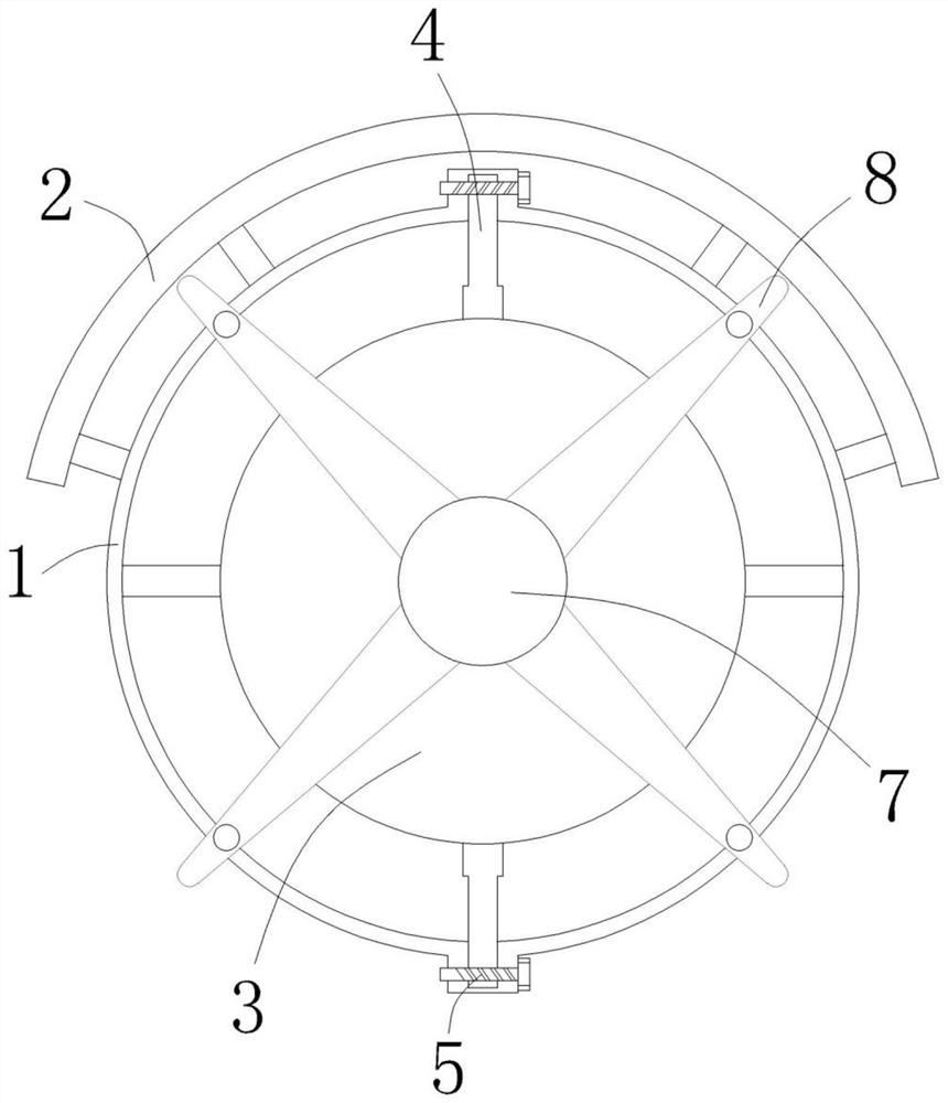 Anti-damage health-preserving tea ingredient mixing device