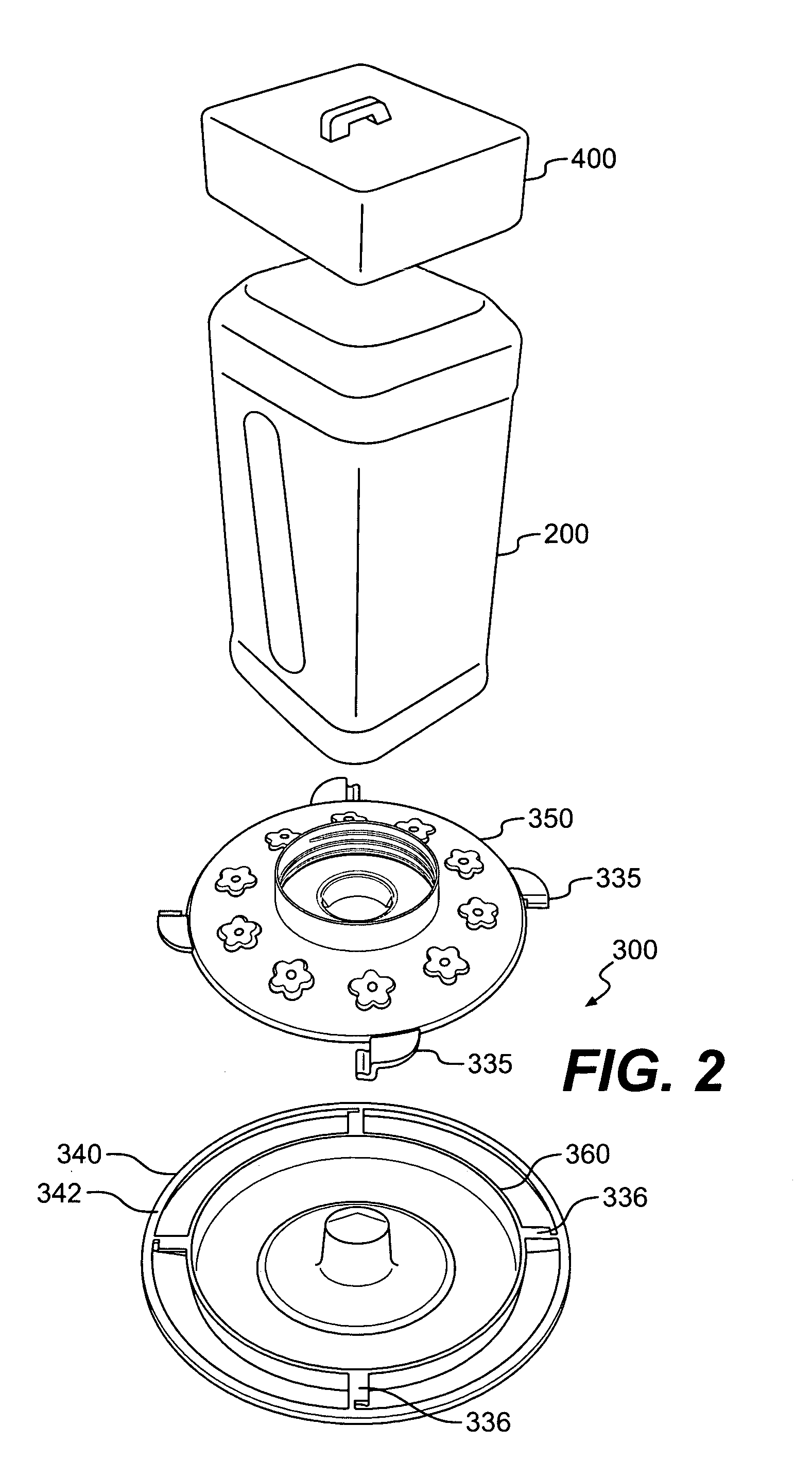 Hummingbird feeder