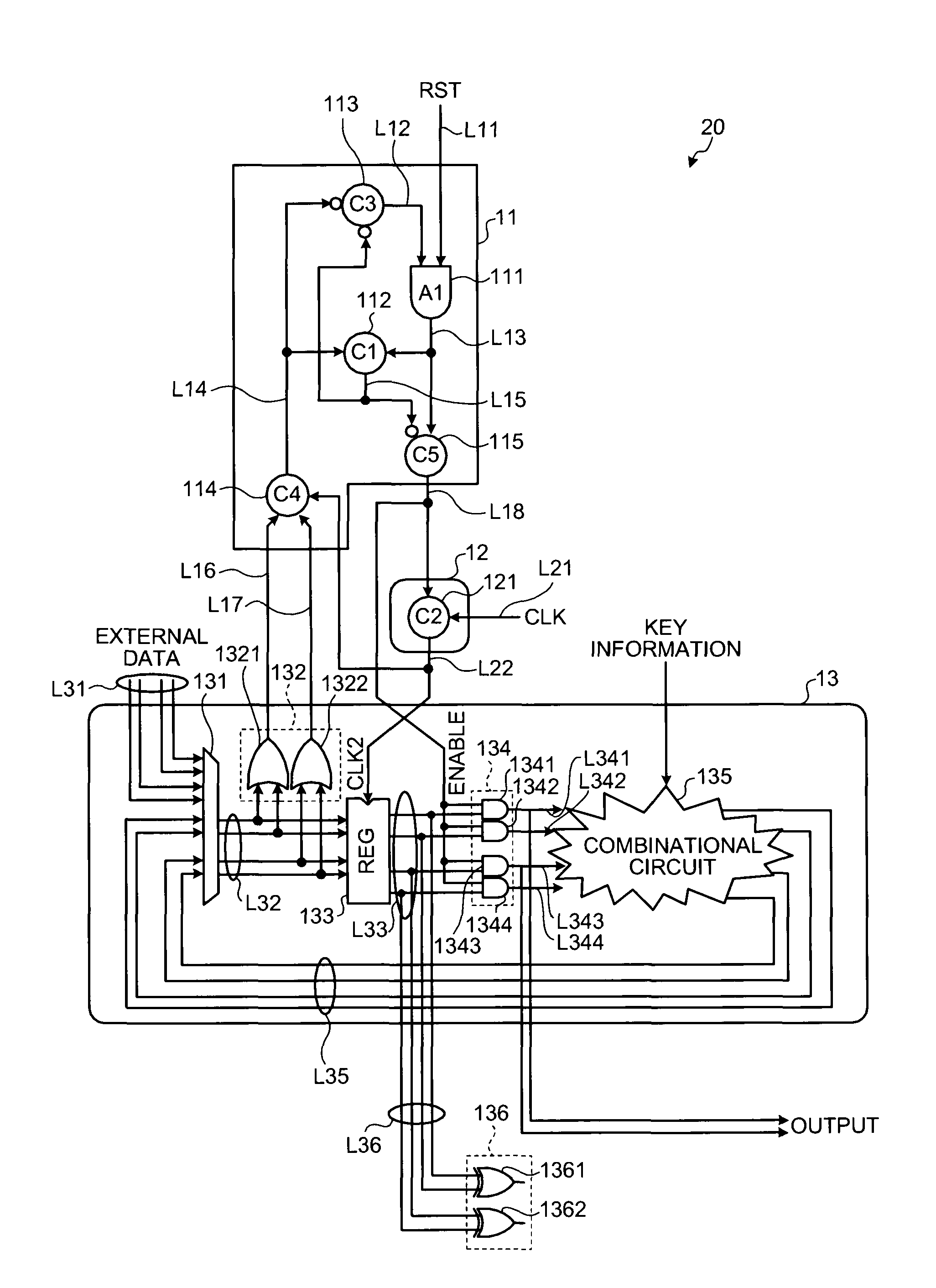 Encryption operating apparatus