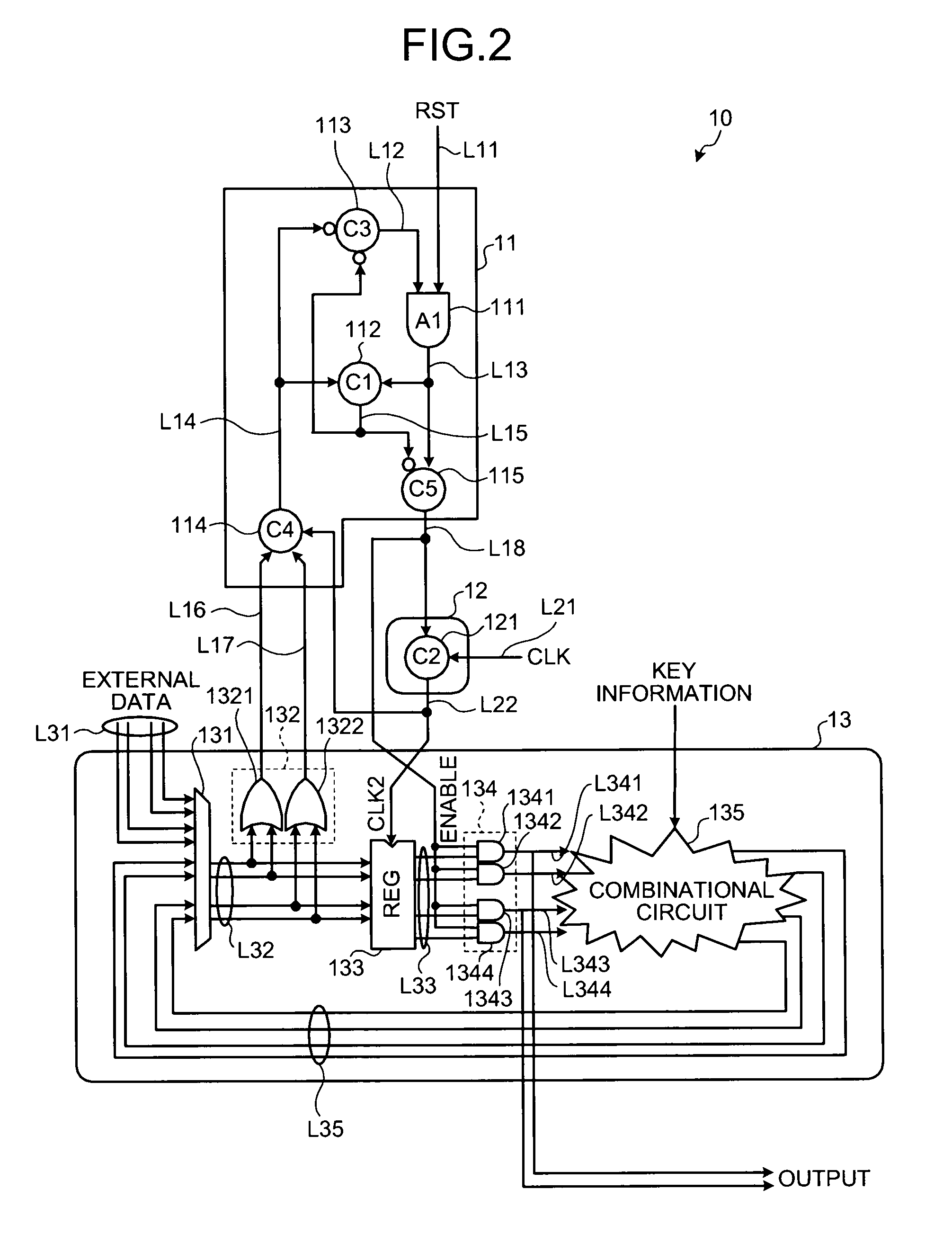 Encryption operating apparatus