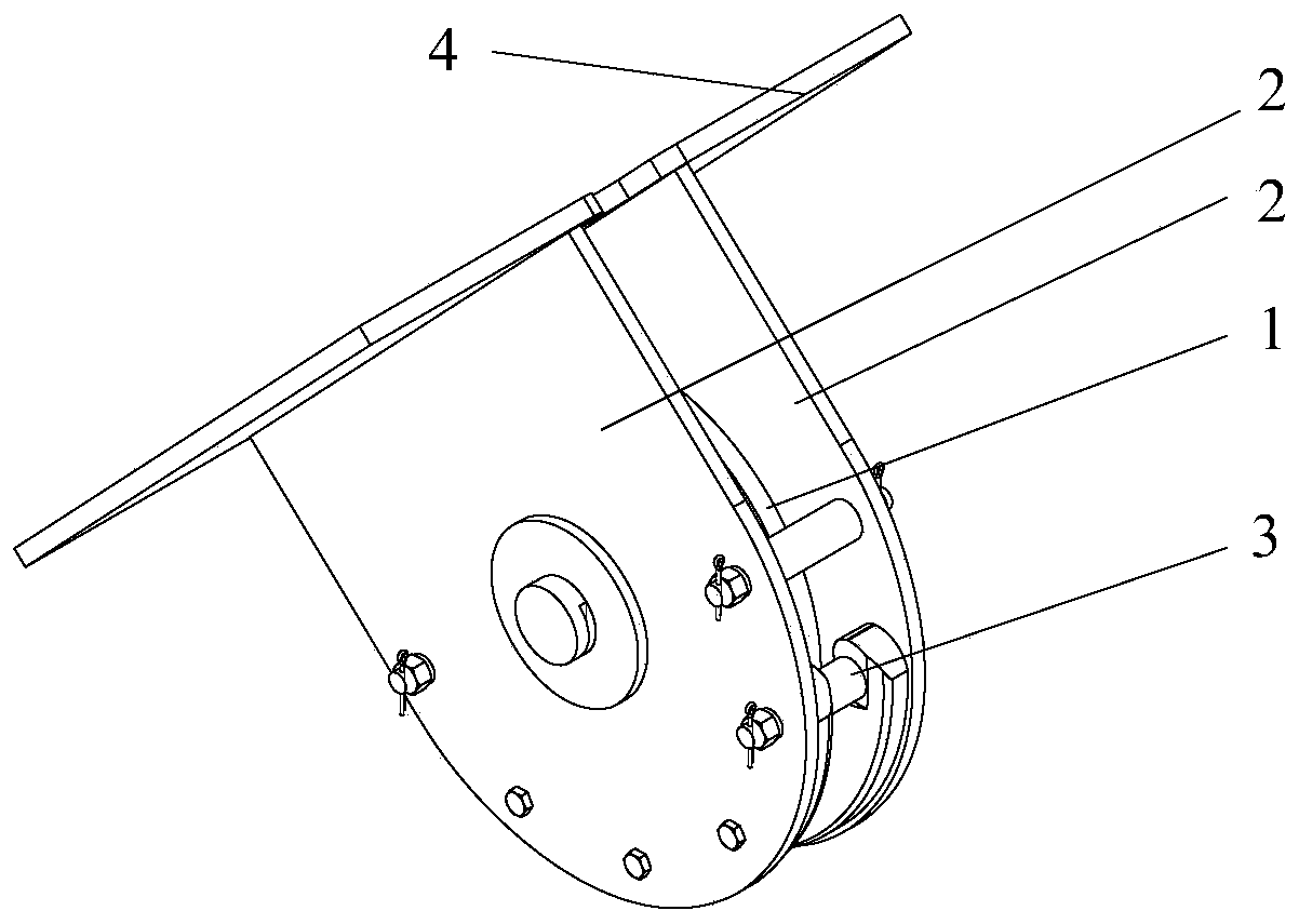 A kind of pulley device and crane for crane