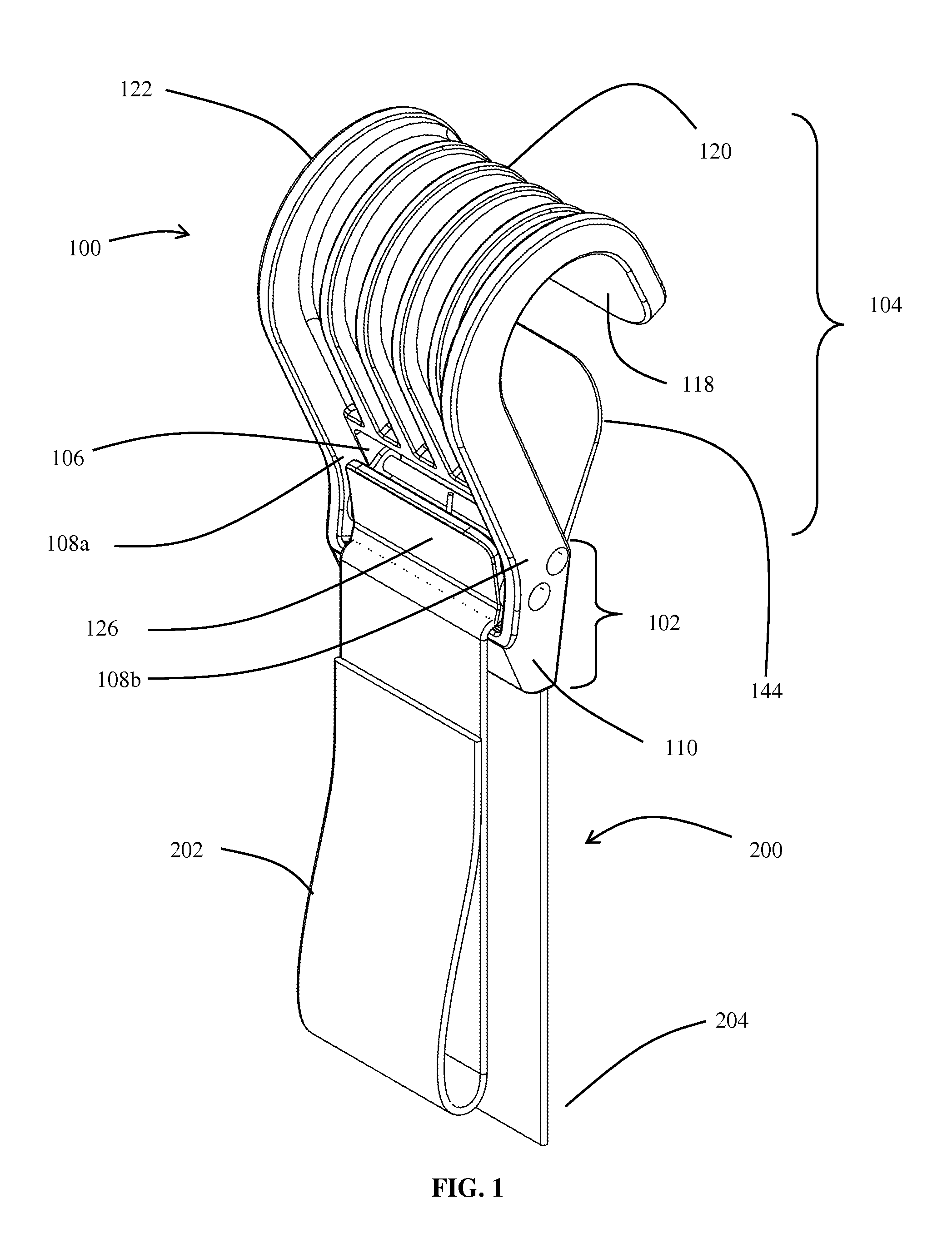 Strap attachment device