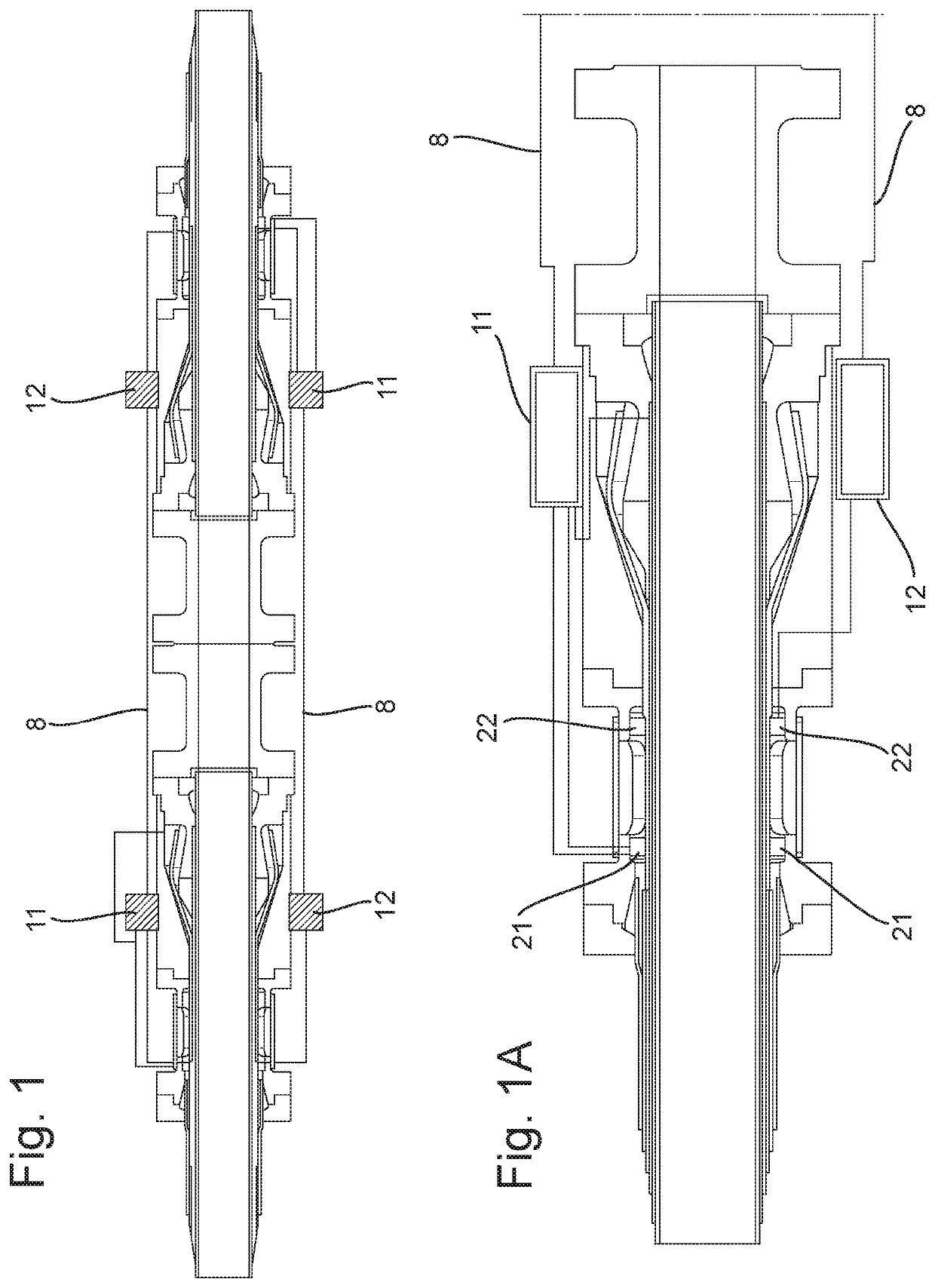 Flexible pipe connector suitable for effecting control and forced circulation of anticorrosive fluids through the annulus of the flexible pipe