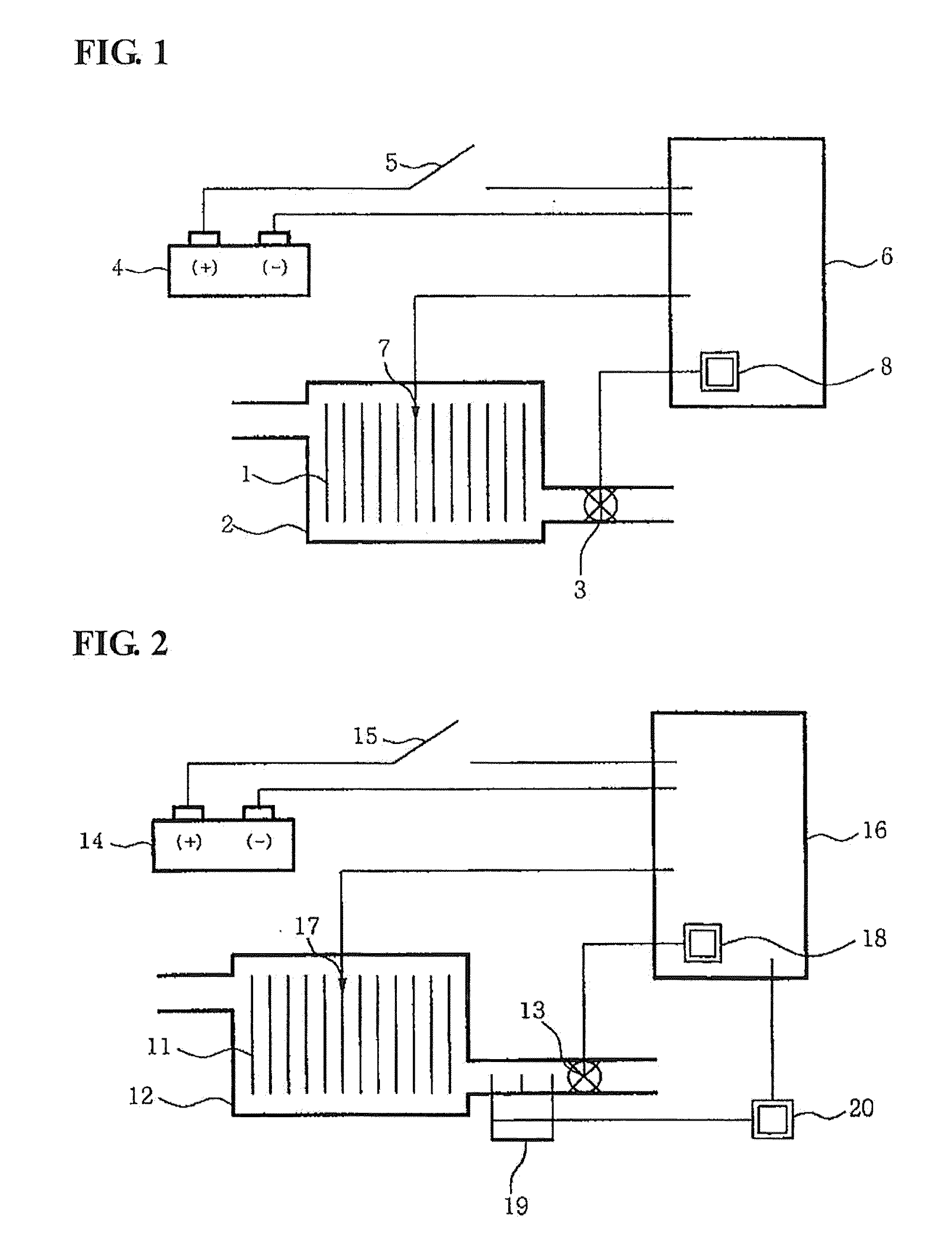 Battery temperature controller for electric vehicle using thermoelectric semiconductor