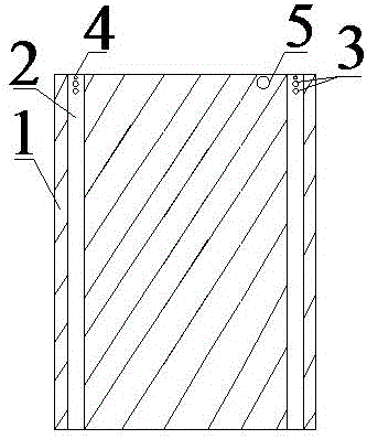 Building self-repair system and constructing method and application thereof