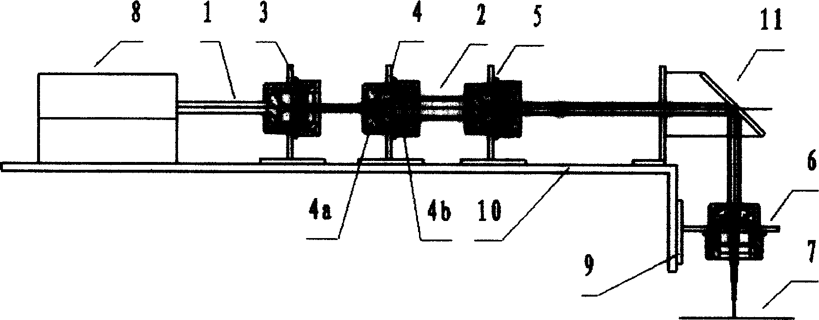 Laser circular cutting punching method and its device