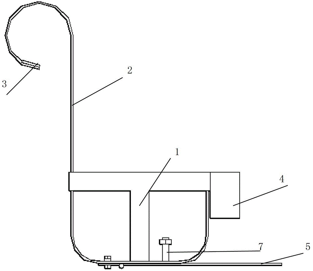 Window warning flower groove and manufacture method of window warning flower groove