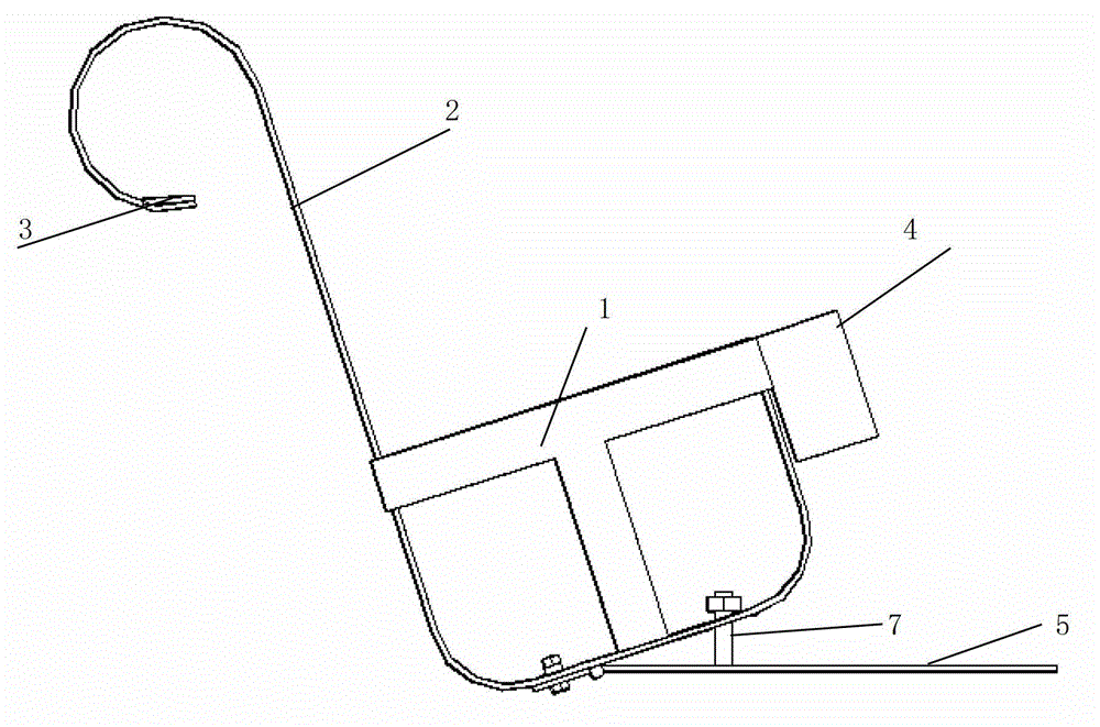 Window warning flower groove and manufacture method of window warning flower groove