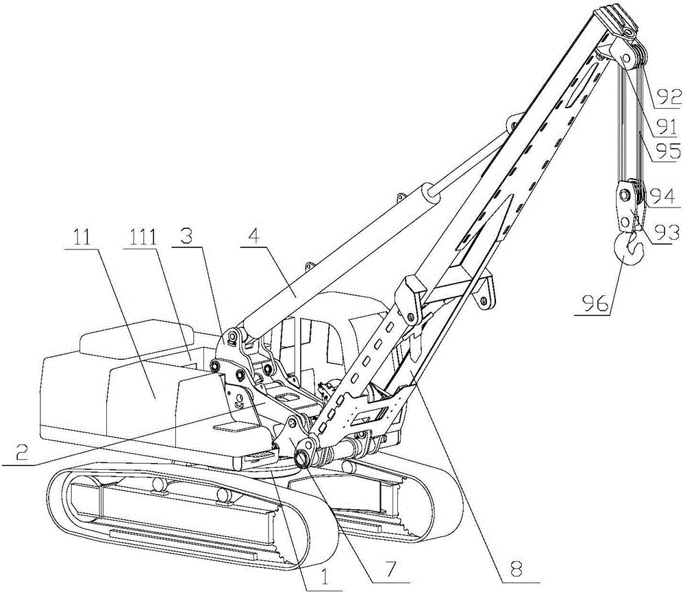 Pipe lifting device