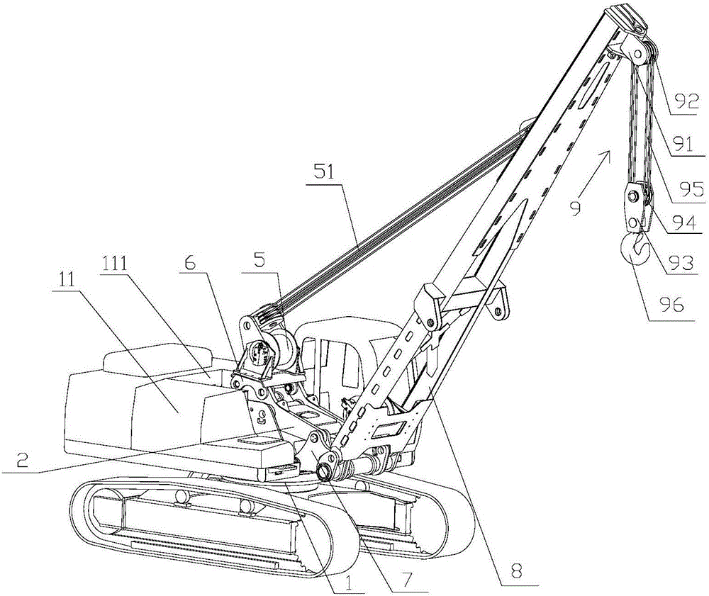 Pipe lifting device