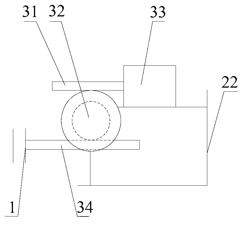 Synchronizer-free shifting system for regulating speed of intermediate shaft of electric automobile