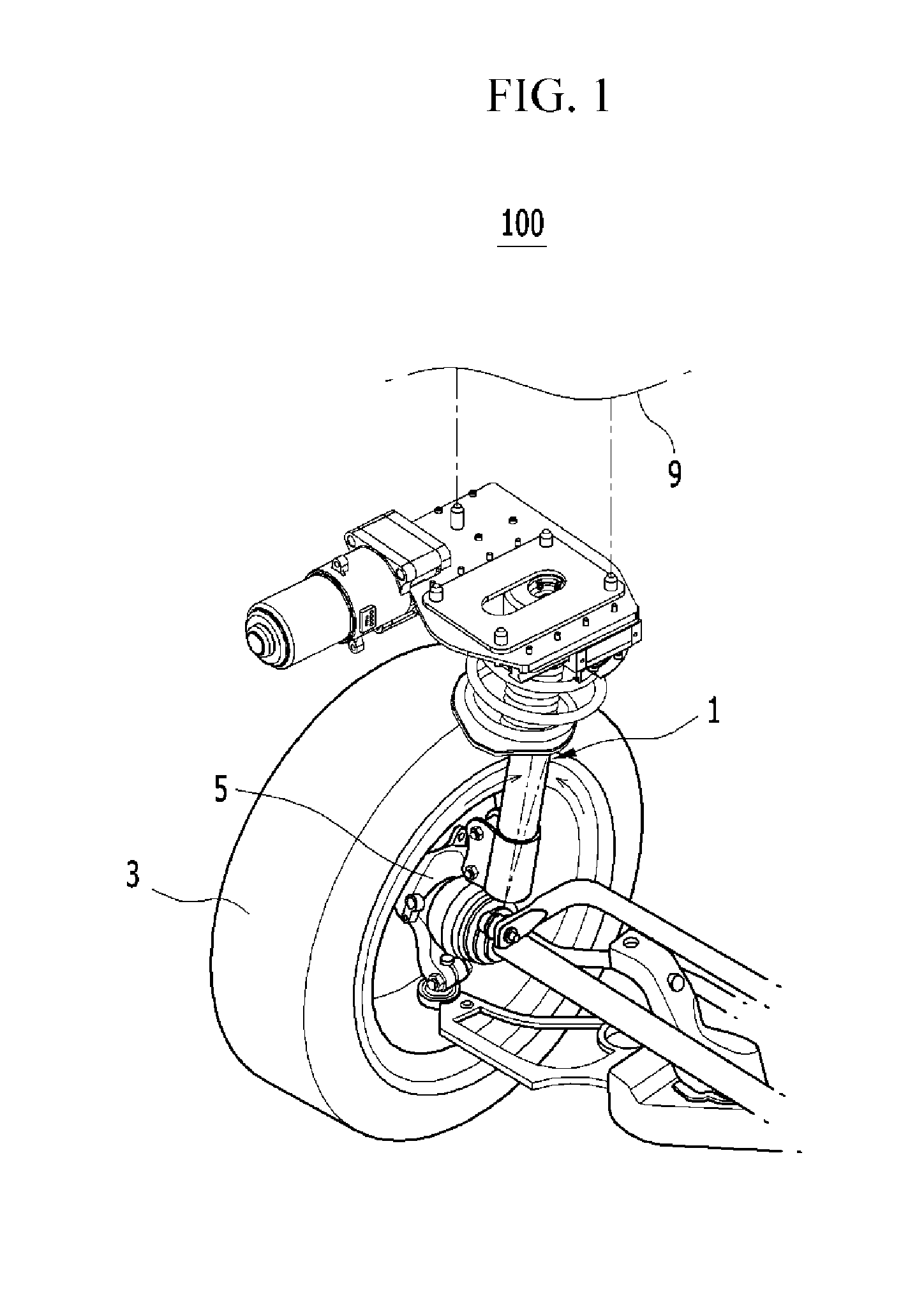 Caster active geometry control system