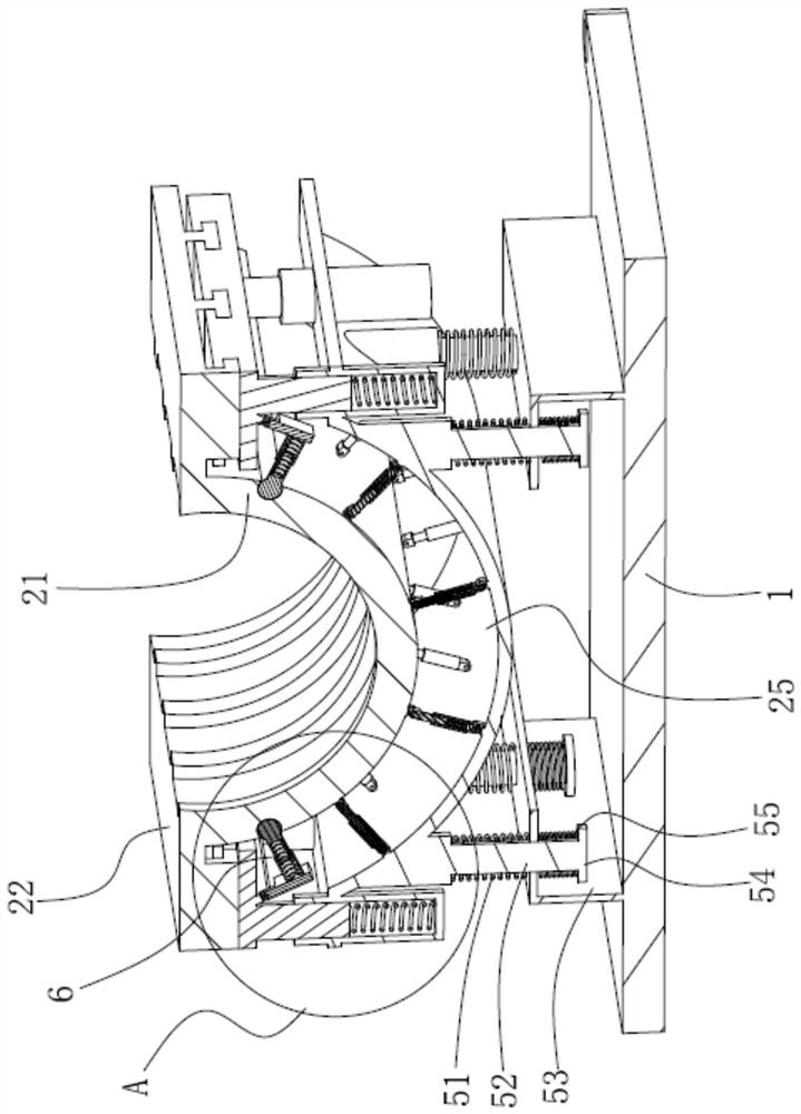 A shock absorbing component of a new energy vehicle