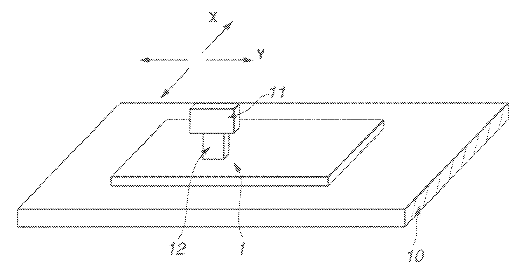 Large-sized glass substrate