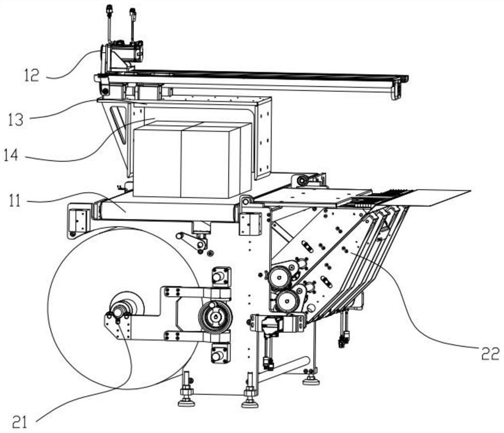 Wrapping paper type packaging system