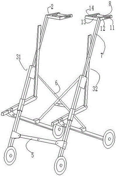 Baby carriage for travelling