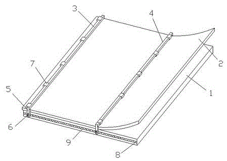 Free skin strutting and fetching auxiliary device