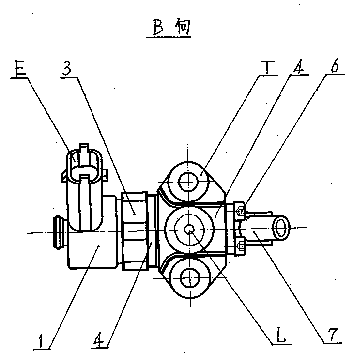 Electric control uniset fuel injection pump for diesel engine