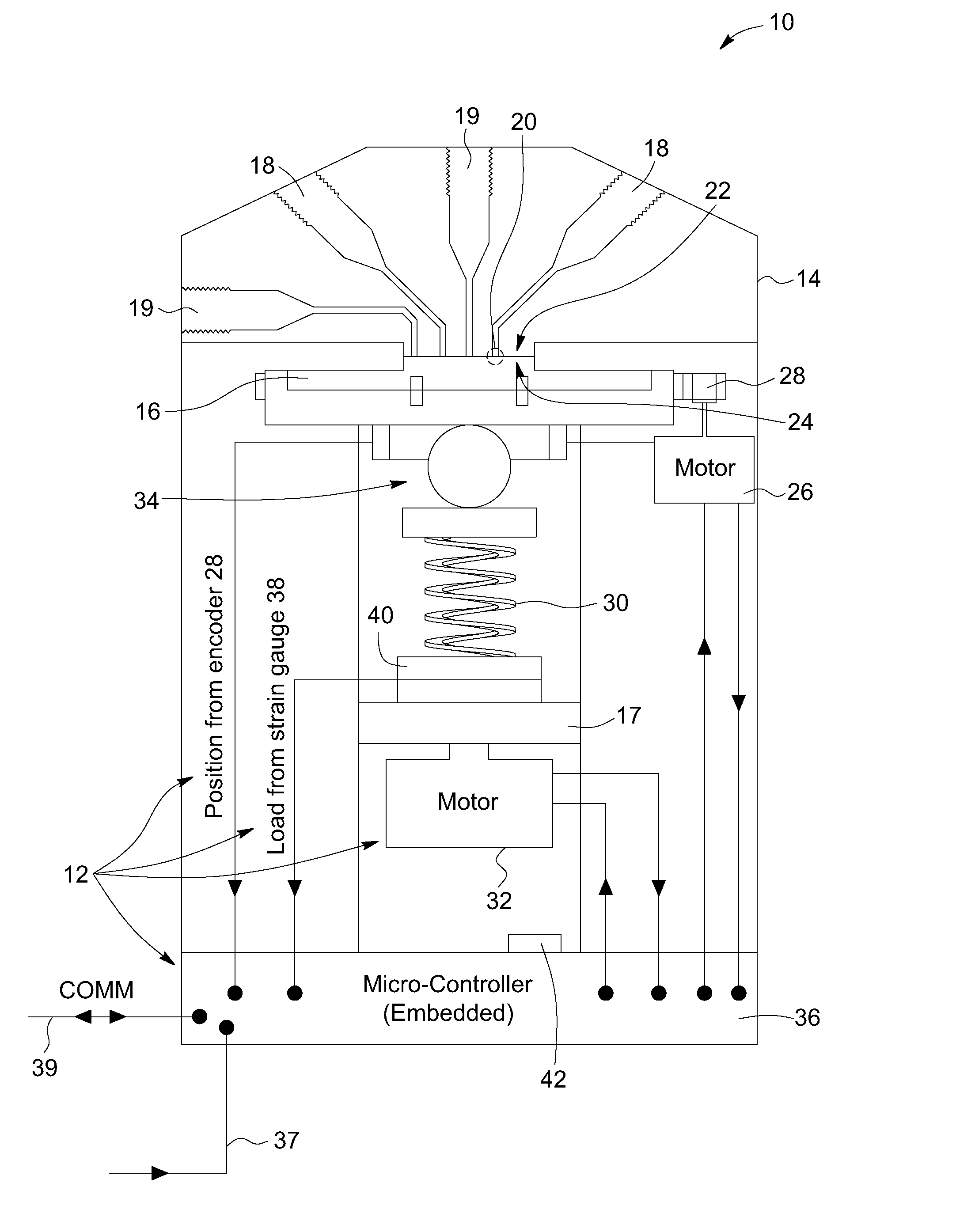 Valve with a loading varying mechanism, and method of operating the same