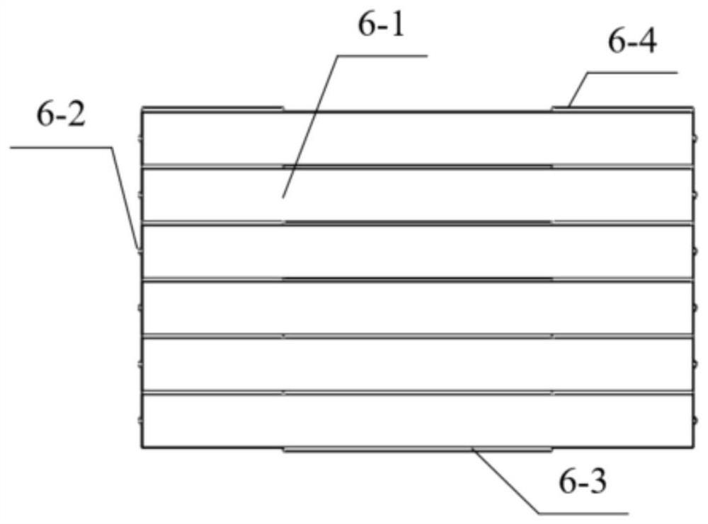 Lifting folding type platform protection device suitable for various vehicle types