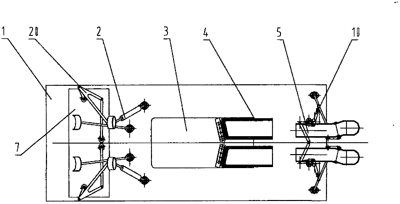 Breast stroke posture training machine employing connecting rod in orbit constraint