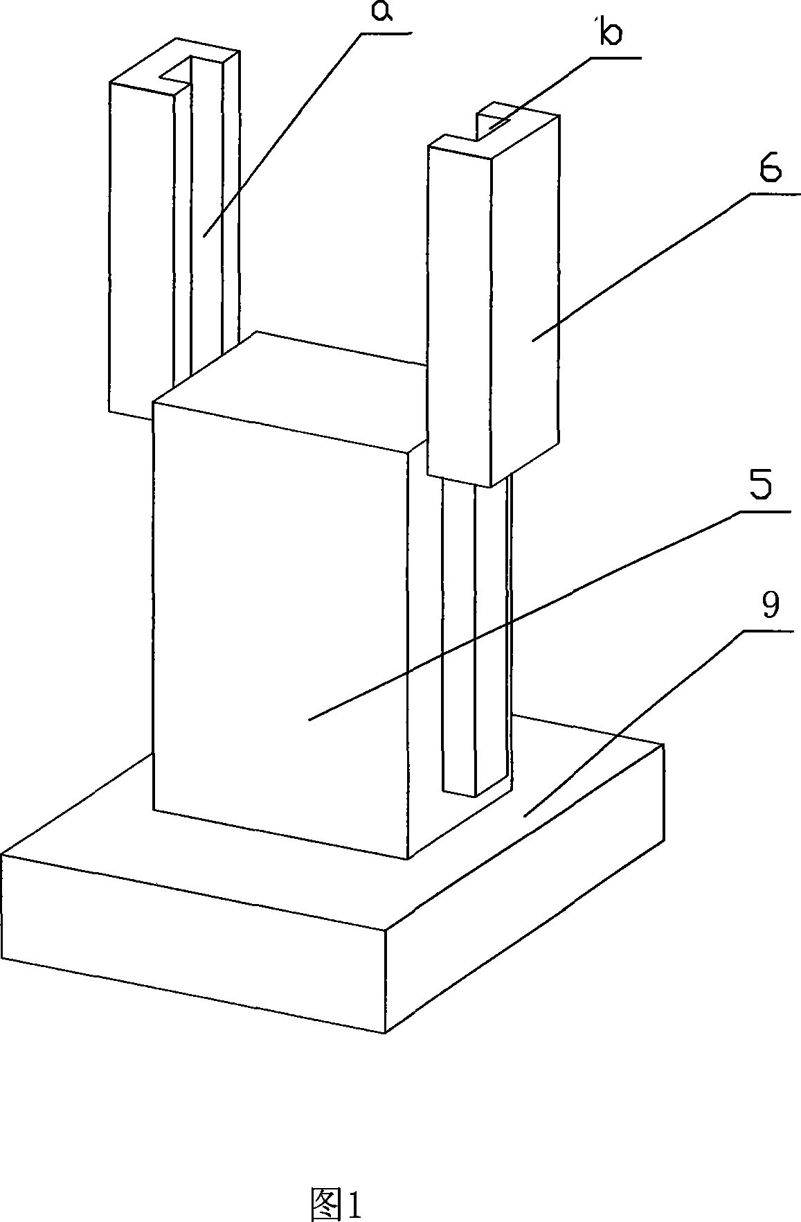 Mechanical flexibility space buttjunction platform