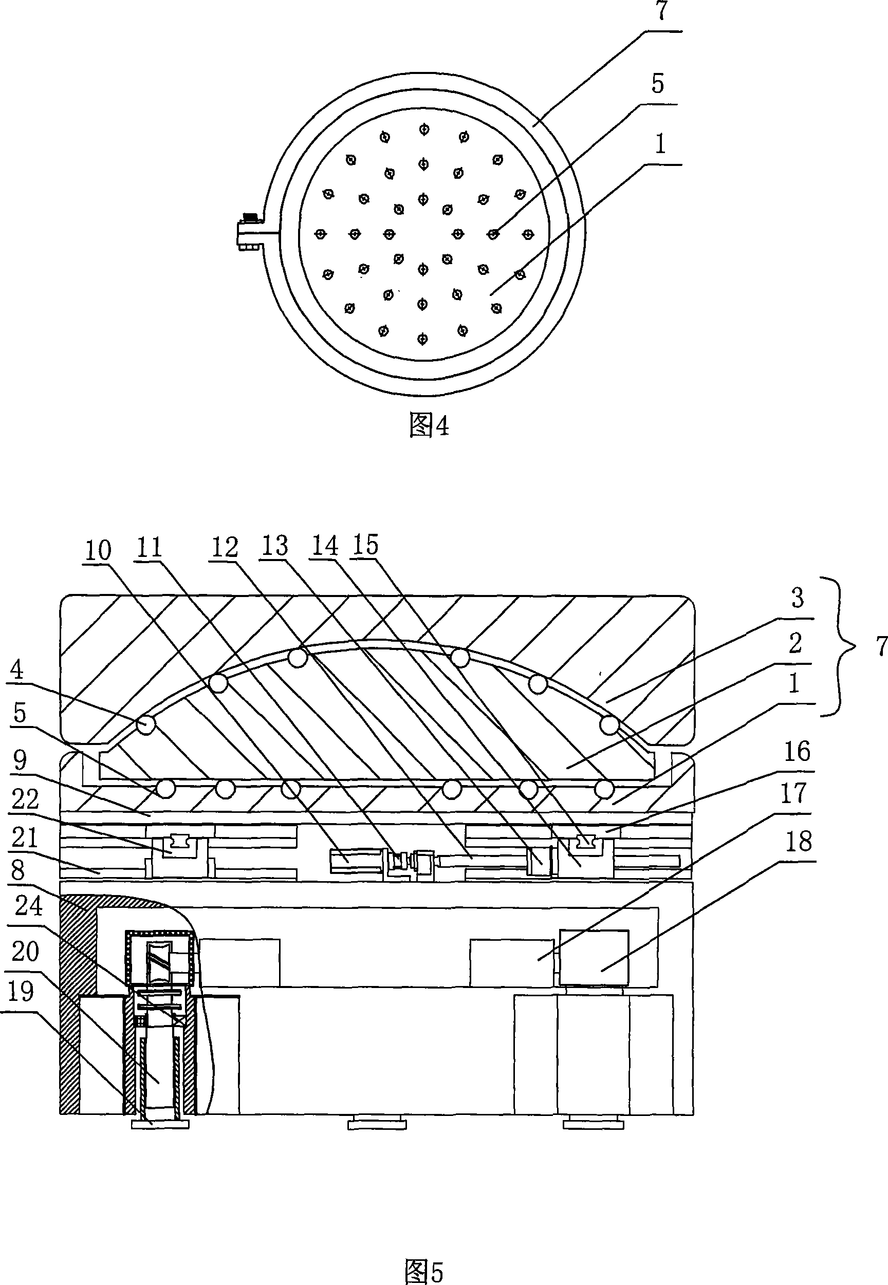 Mechanical flexibility space buttjunction platform