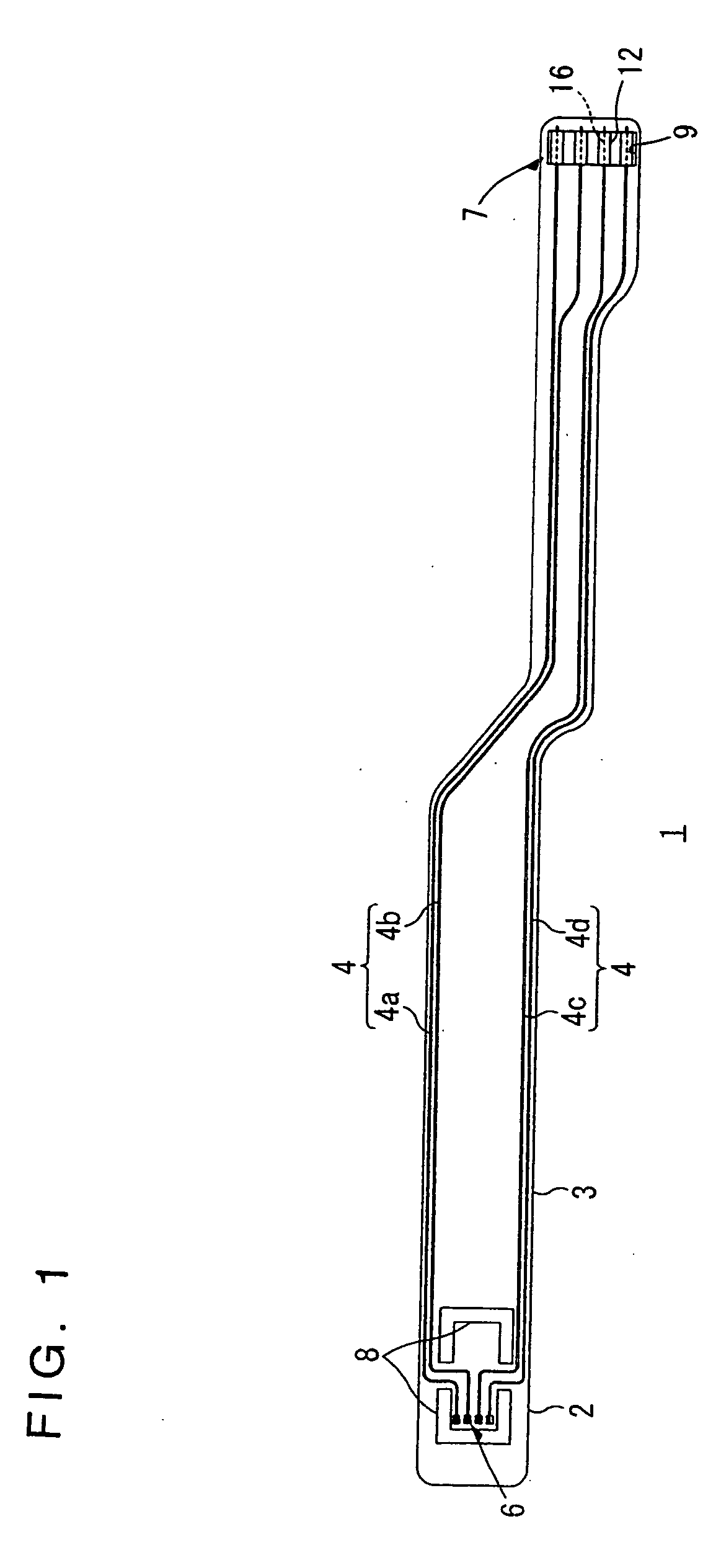 Suspension board with circuit