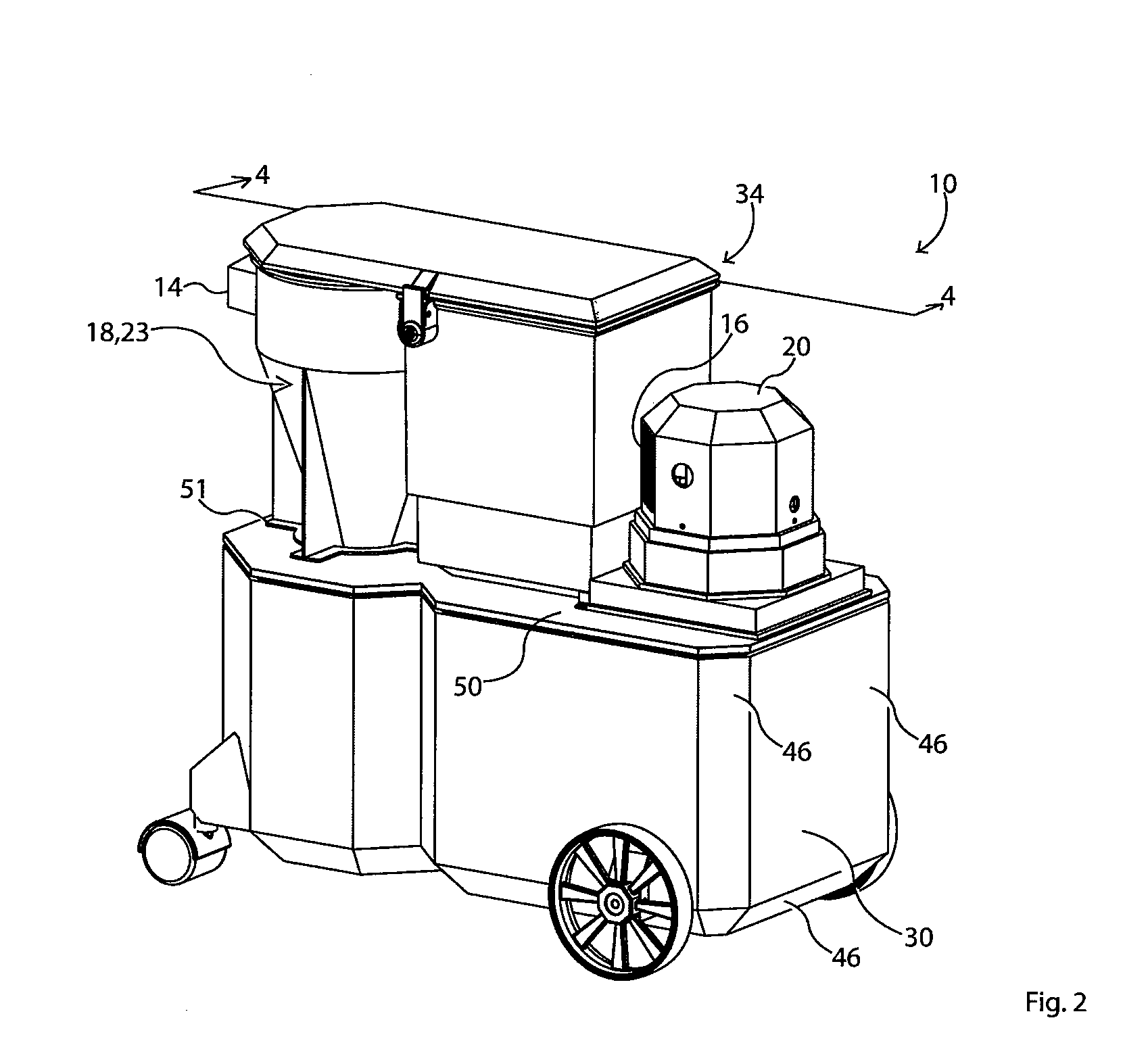 Surface cleaning apparatus with liner bag