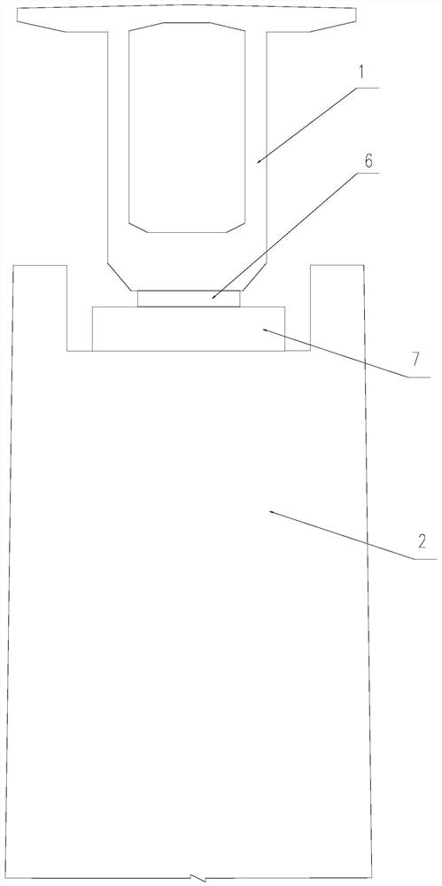 Pier beam buffer structure and anti-seismic bridge