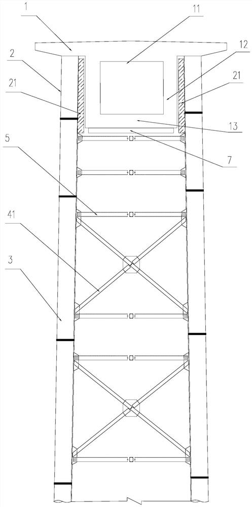 Pier beam buffer structure and anti-seismic bridge