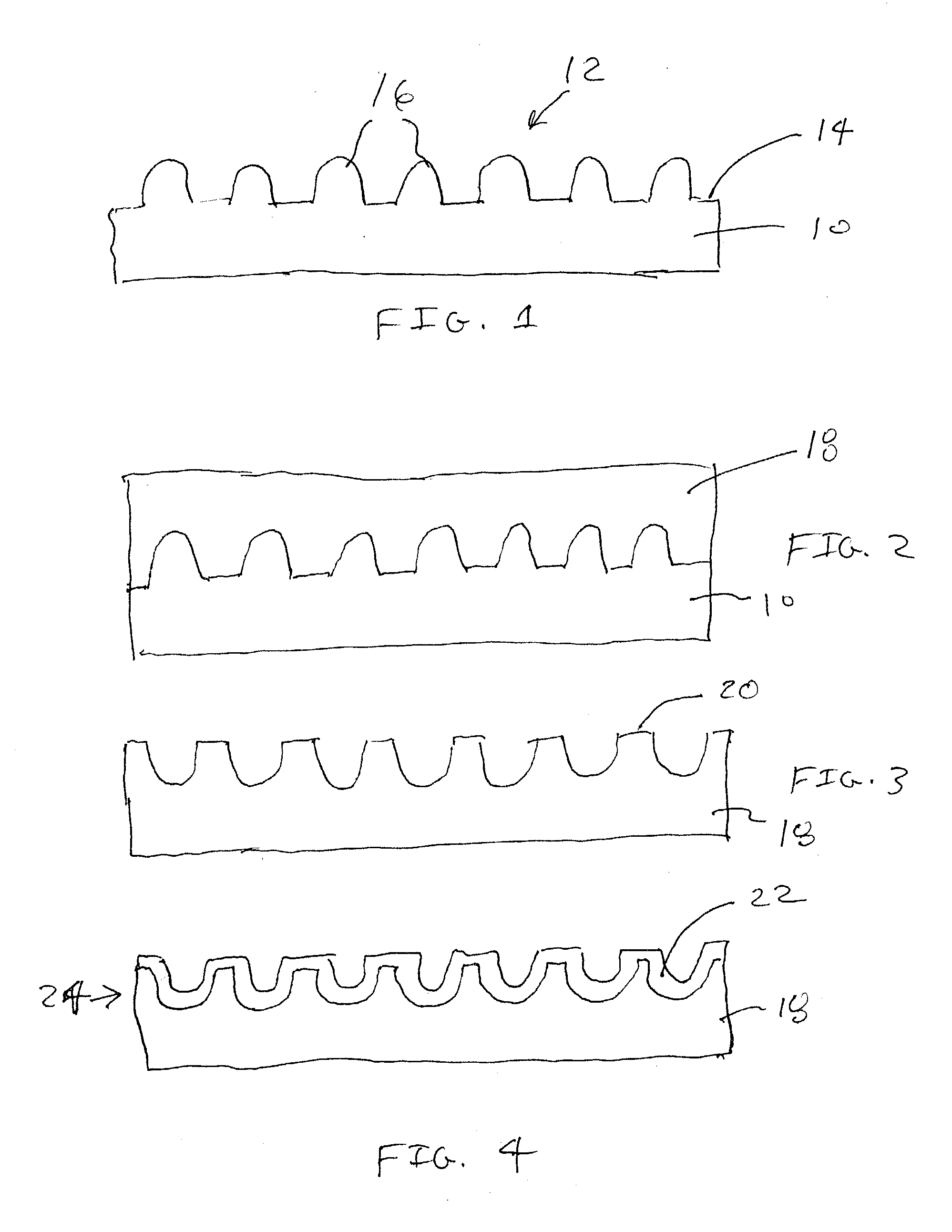 Replication of nanoperiodic surface structures