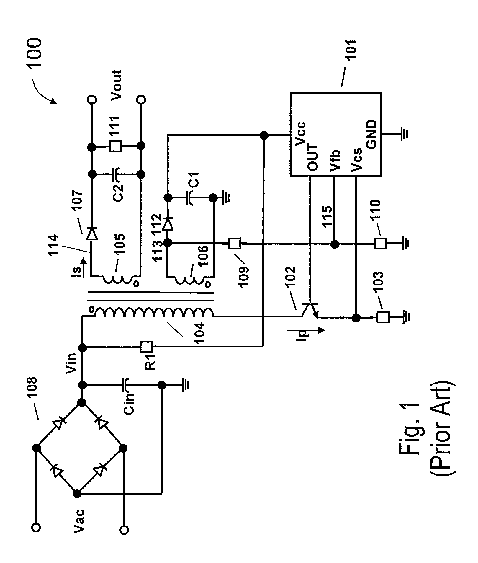 Method and apparatus for controlling a constant current output in a switching mode power supply