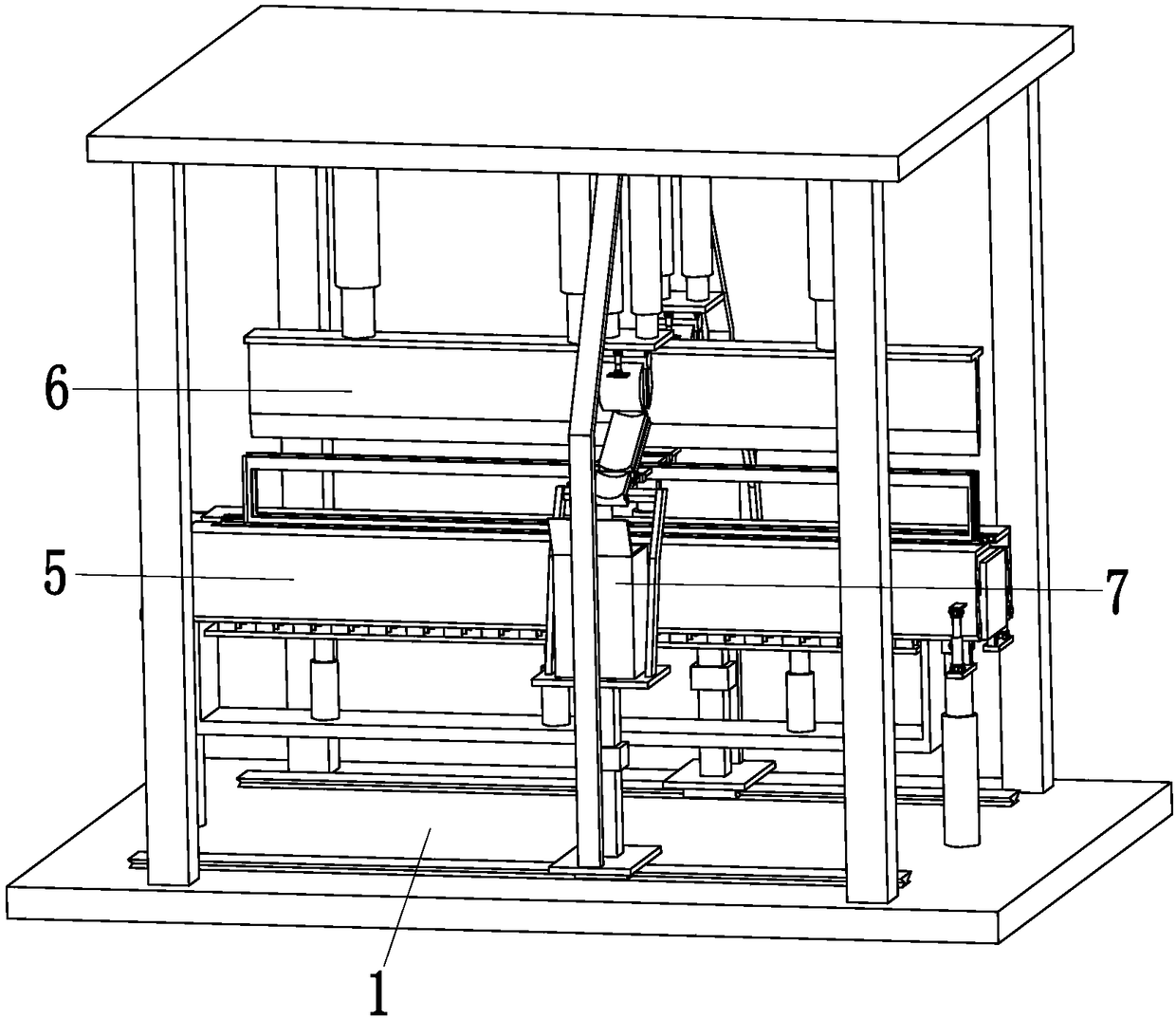 Automatic positioning and cutting machine for traditional Chinese medicinal materials