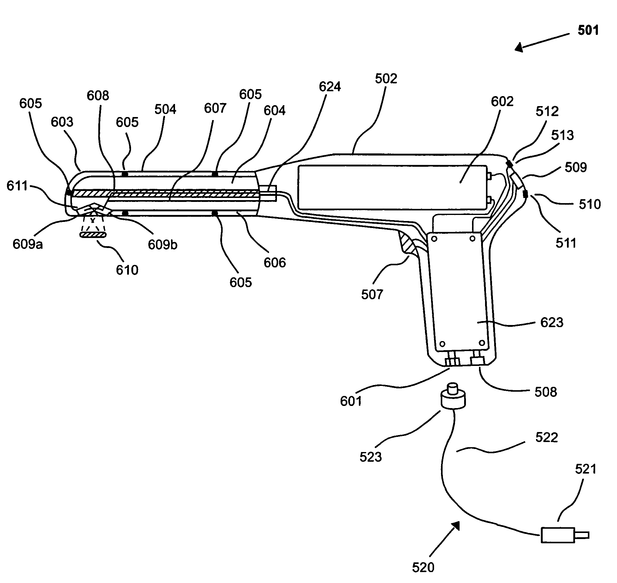 Dental curing light