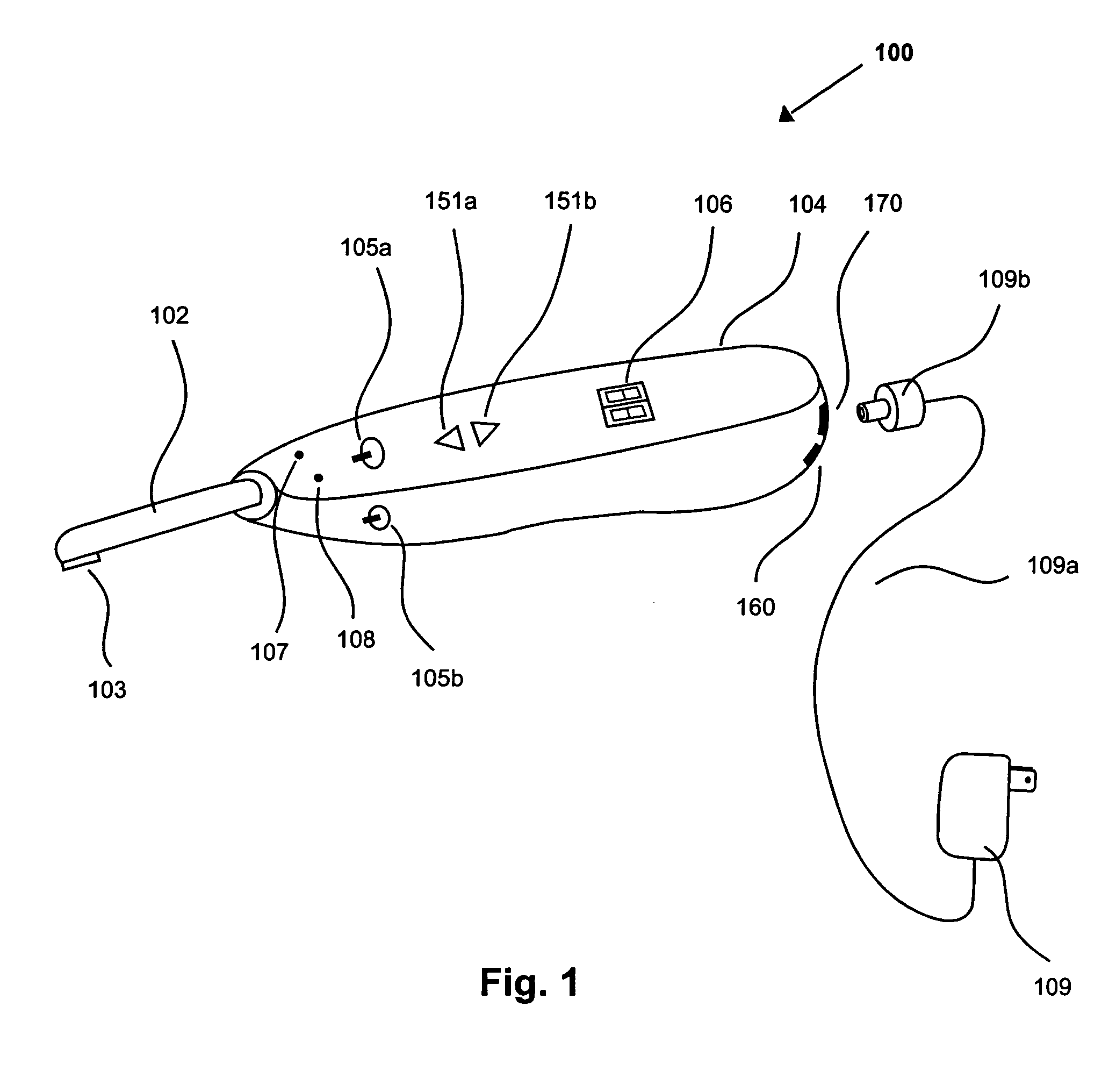 Dental curing light