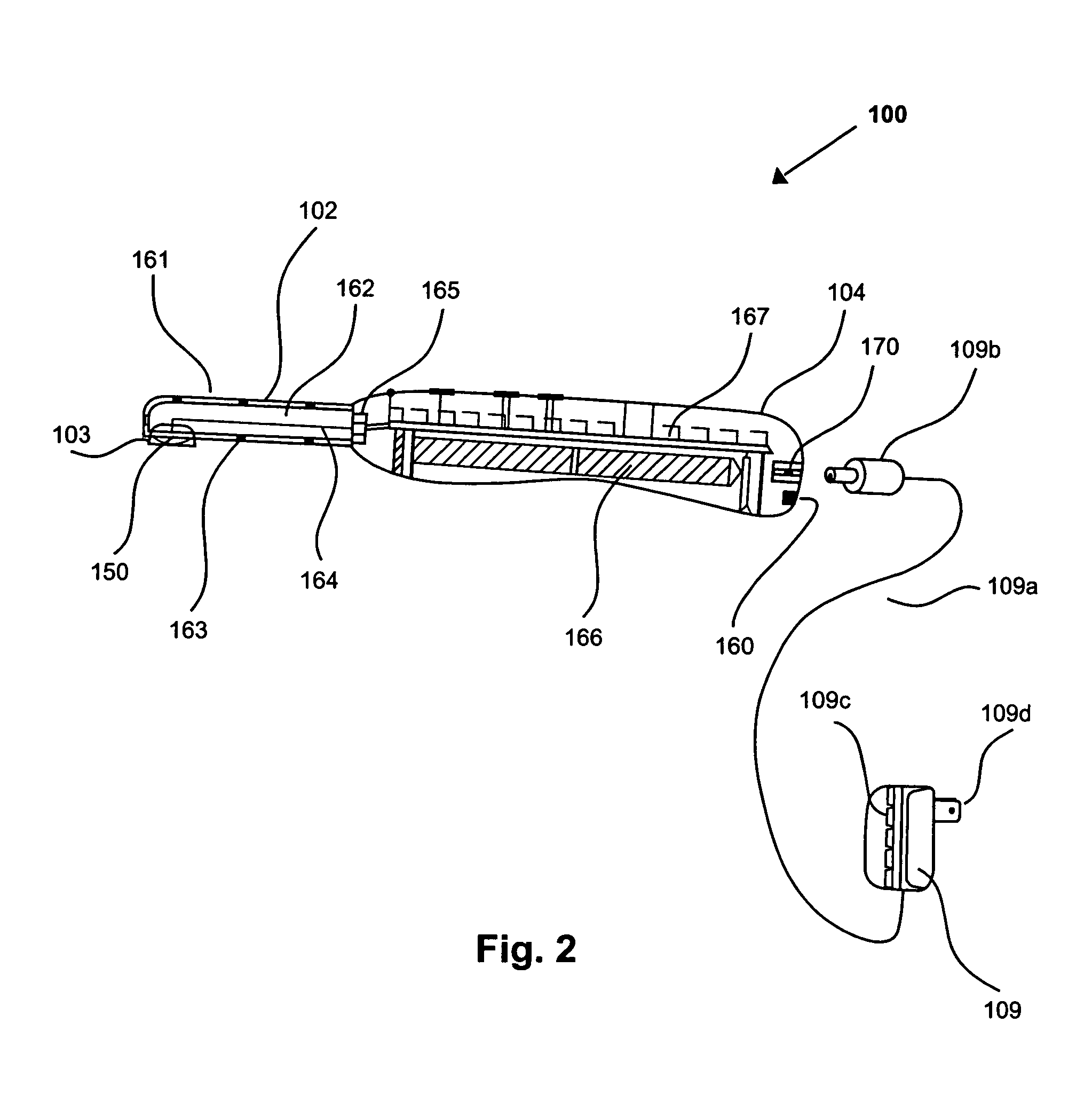 Dental curing light