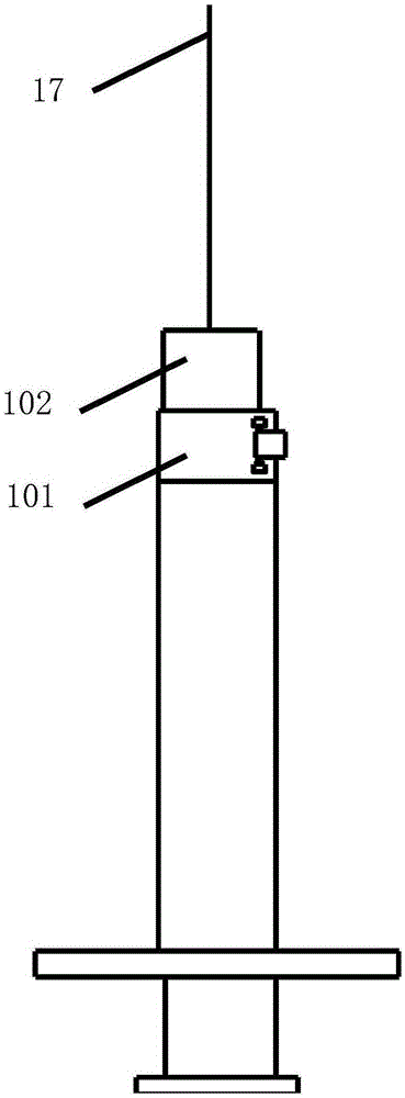 Disposable re-covering-puncture-preventing type sterile injection needle