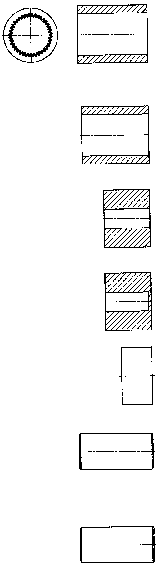 Precision forging plastic forming process for inner gear ring in planetary reducer