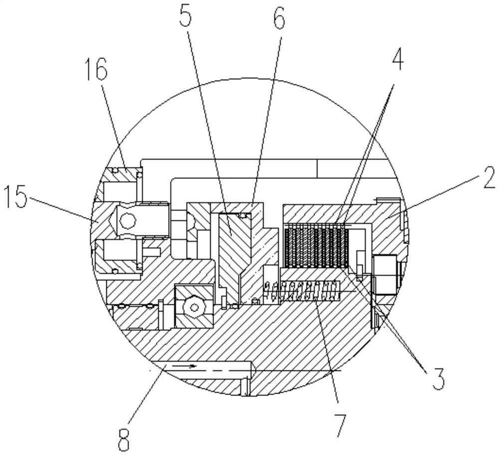 Front PTO transmission system, transmission case and tractor