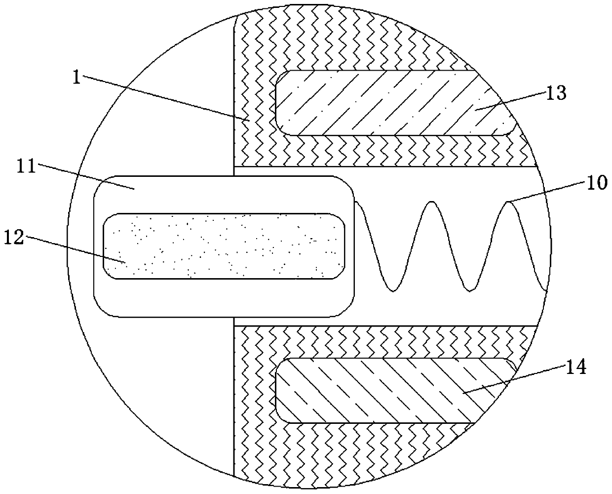 Clamp suitable for multiple sizes for cutting processing equipment