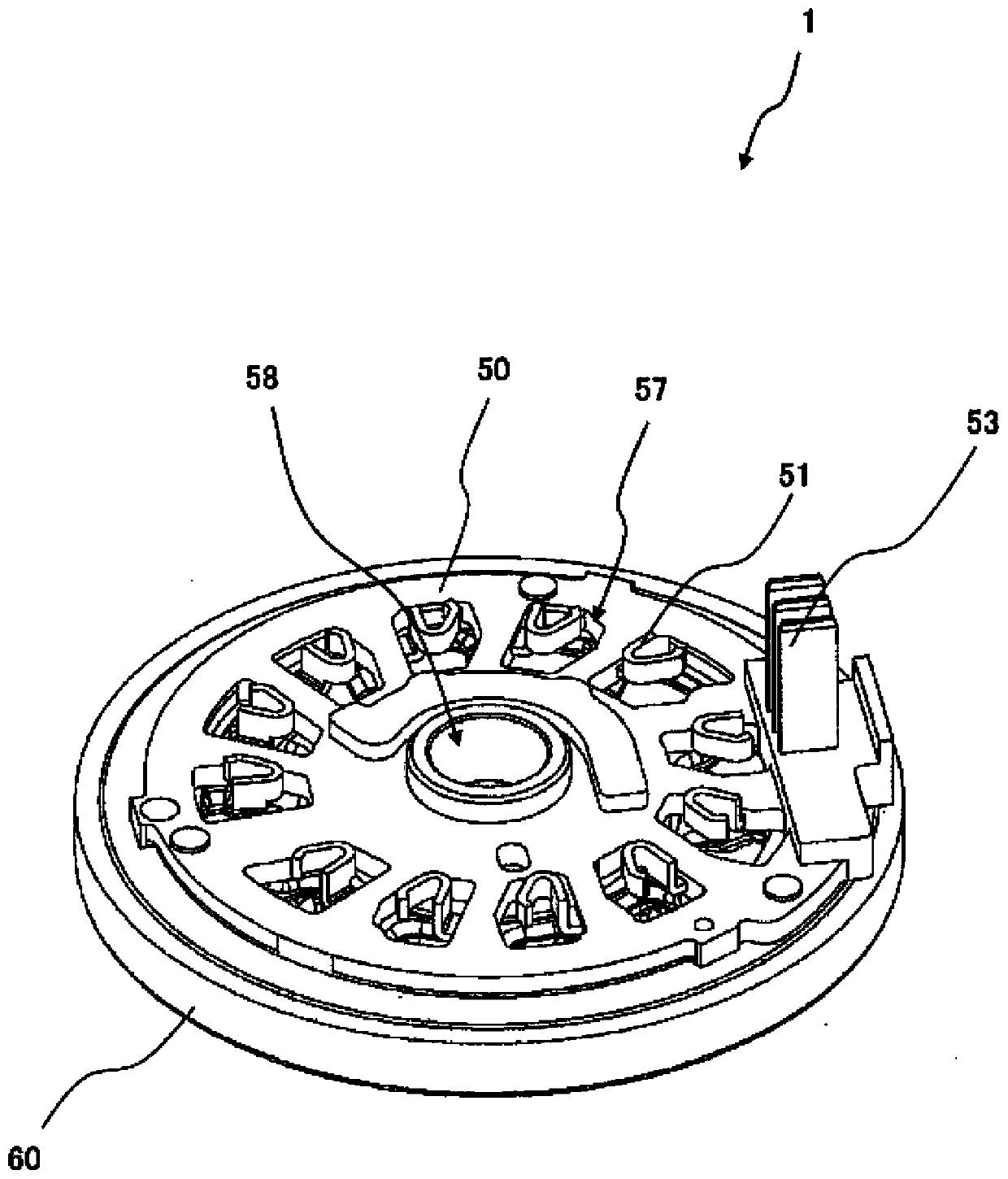 A motor, an electric power steering device, and a method of manufacturing the motor