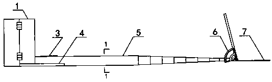 A fast positioning method for grouting holes in tunnel curtains