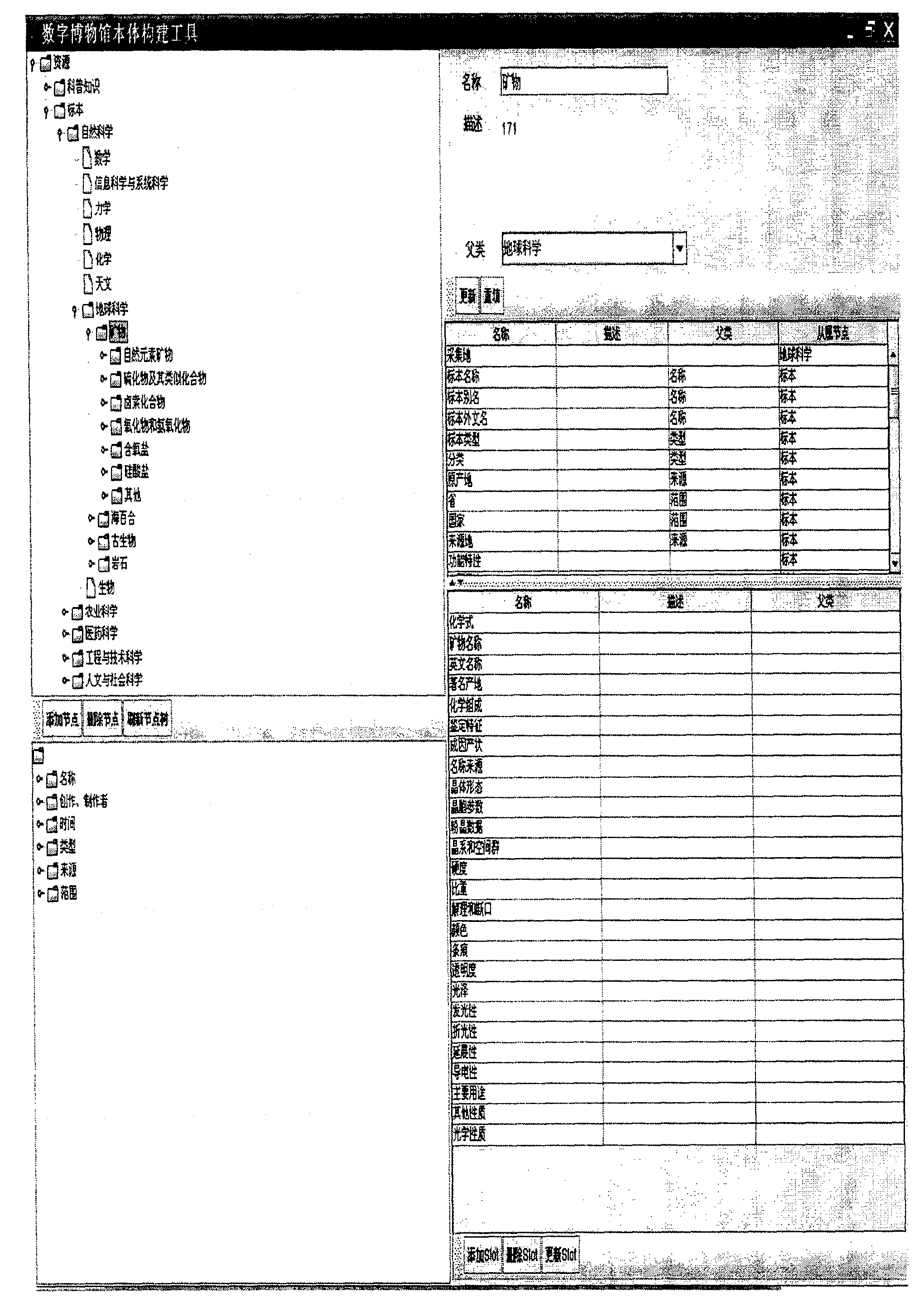 Digital museum gridding and construction method thereof