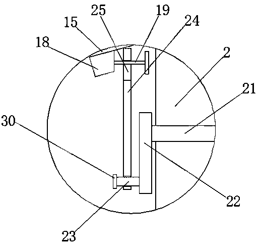 Can washing liquid production device used for canned food packaging