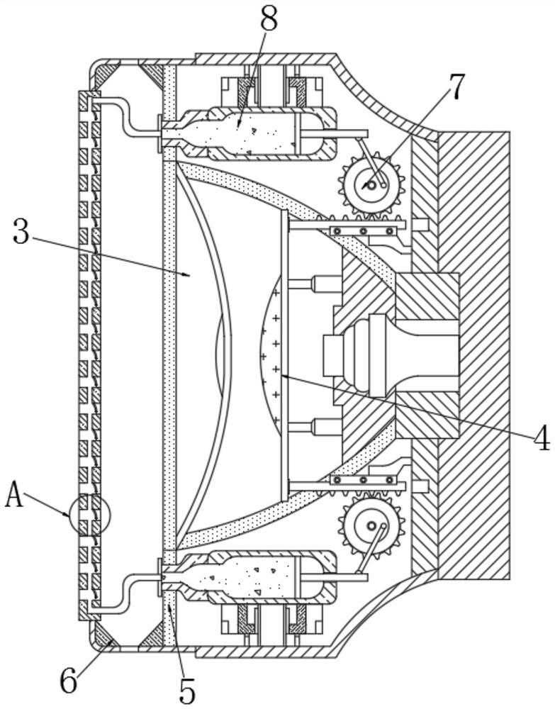 Classroom broadcasting device based on artificial intelligence