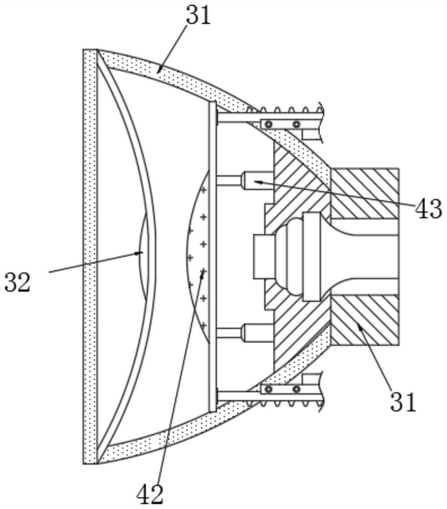 Classroom broadcasting device based on artificial intelligence