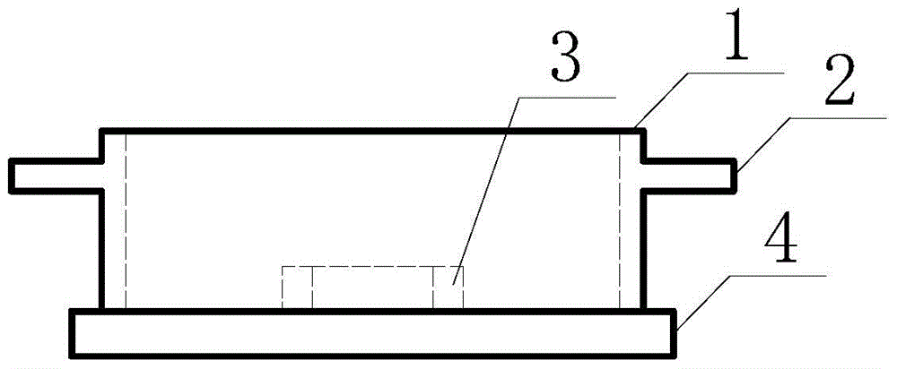 Novel tensile strength testing device for core sample