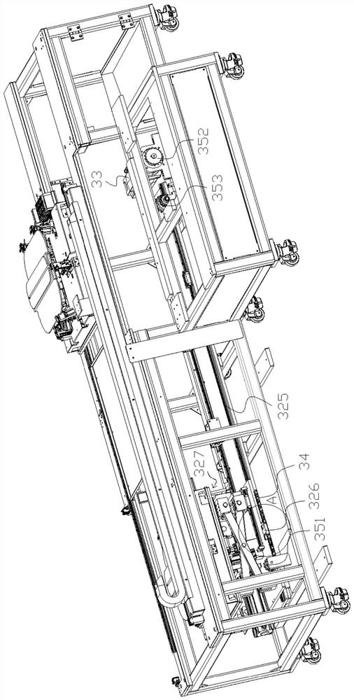 Feeding mechanism and method for vehicle airbag