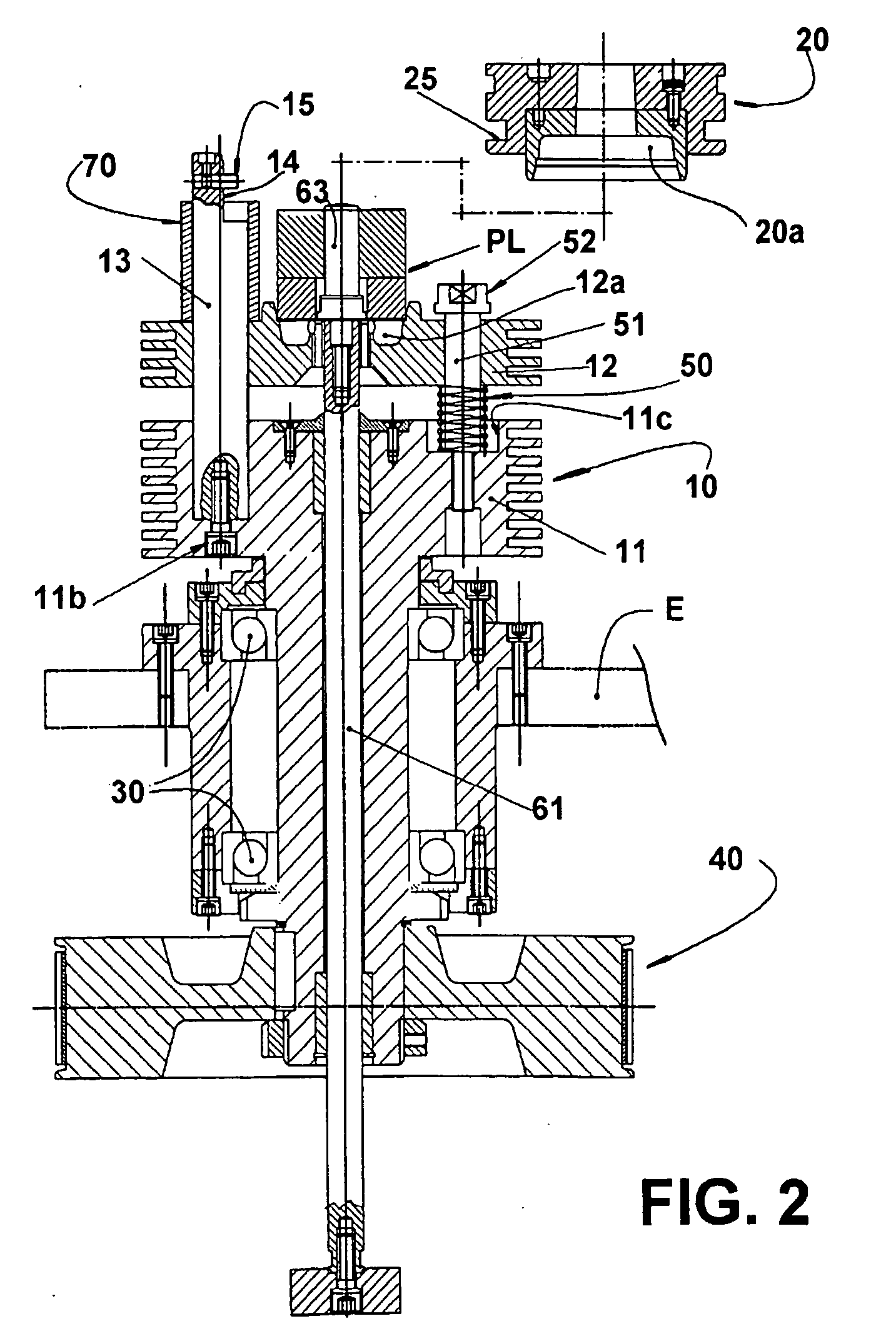 Centrifugation injection mold